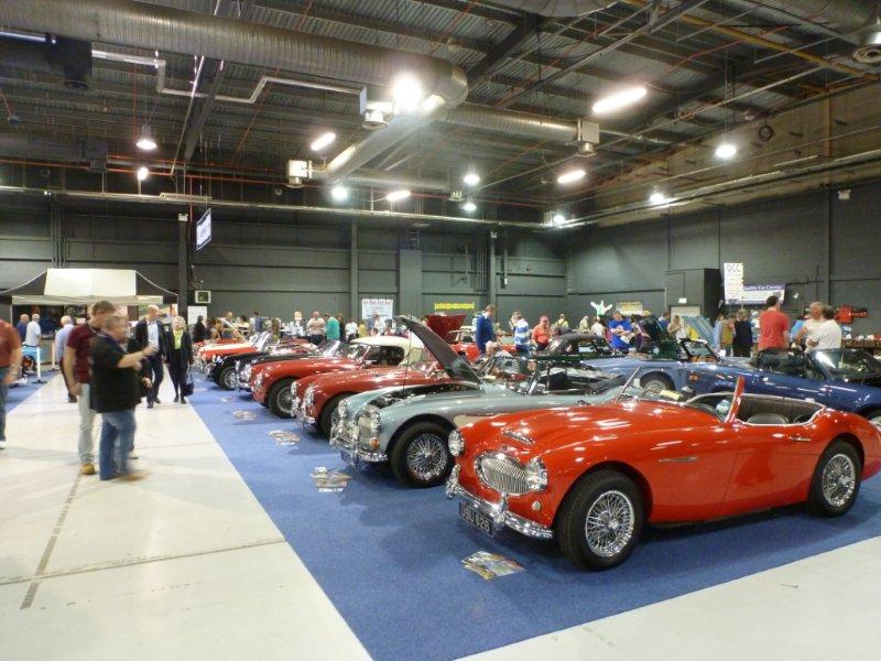 Healey Stand line-up at Event City.